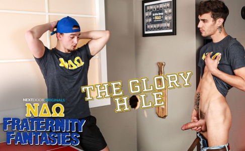 Fraternity Fantasies - The Glory Hole - Masyn Thorne and Jacob Acosta Capa